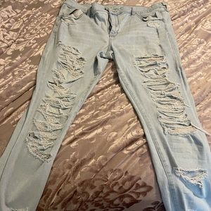 AE ripped jeans